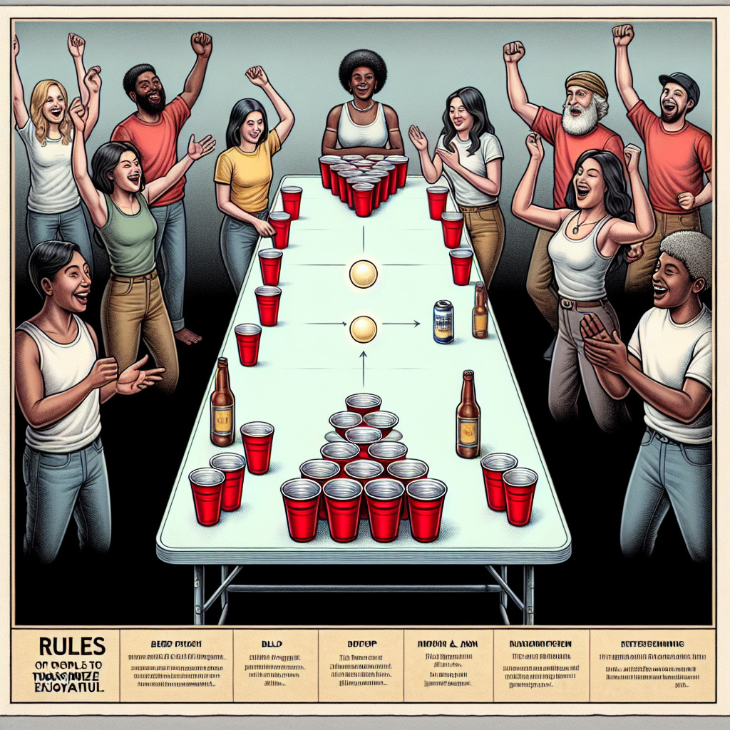 Las reglas detalladas del juego de cerveza Beer Pong para disfrutar al máximo